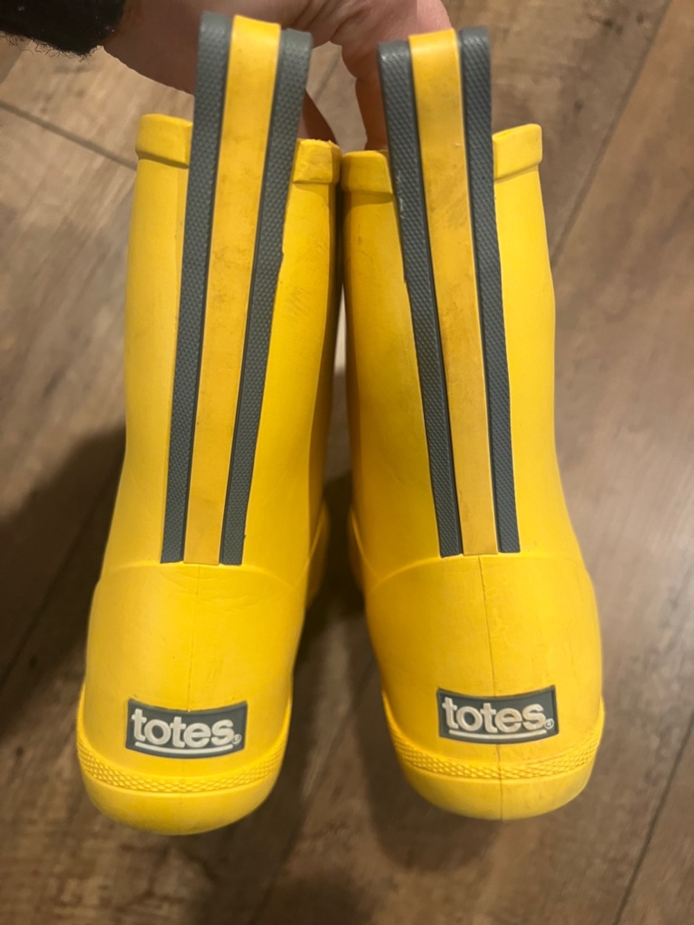 Totes Cirrus Charley Kids Rain Boots, size 2-3 - Picture 4 of 9